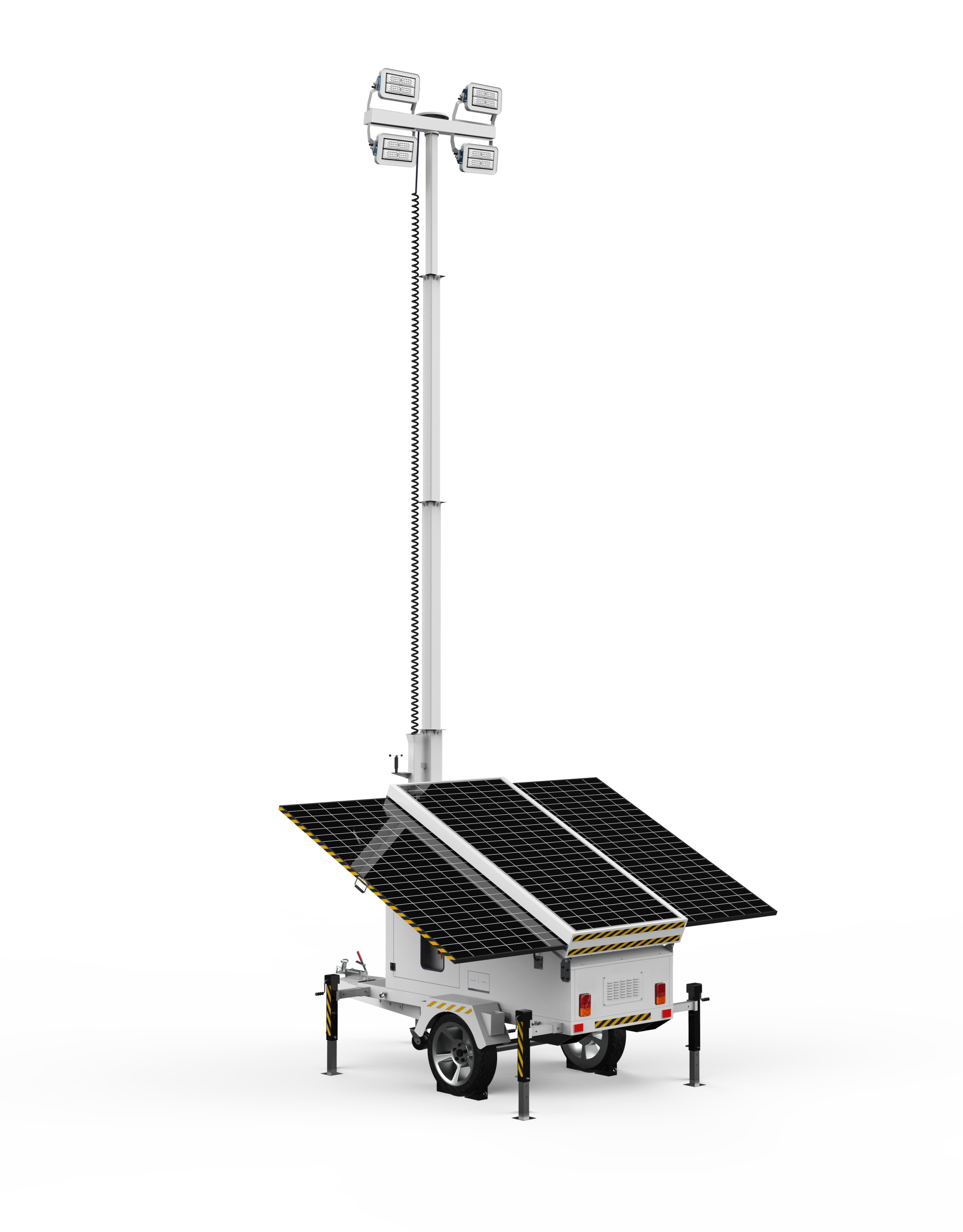 Torre de iluminación solar DEC-TS-7M12