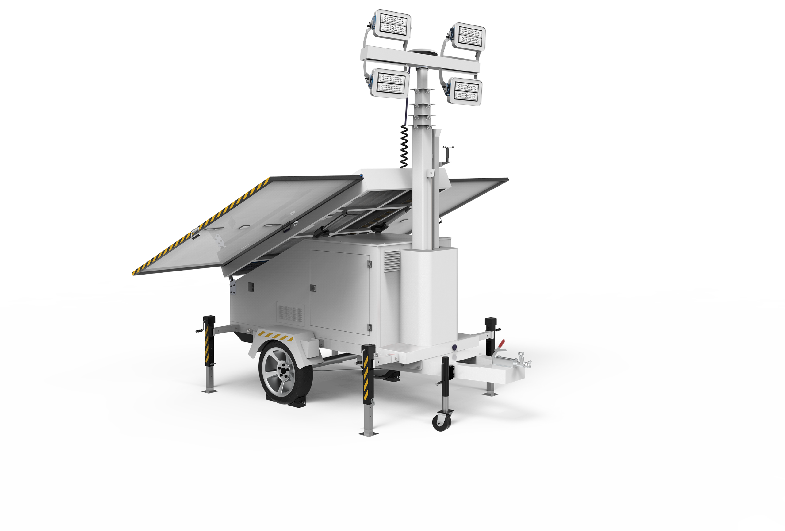 Torre de iluminación solar DEC-TS-7M12
