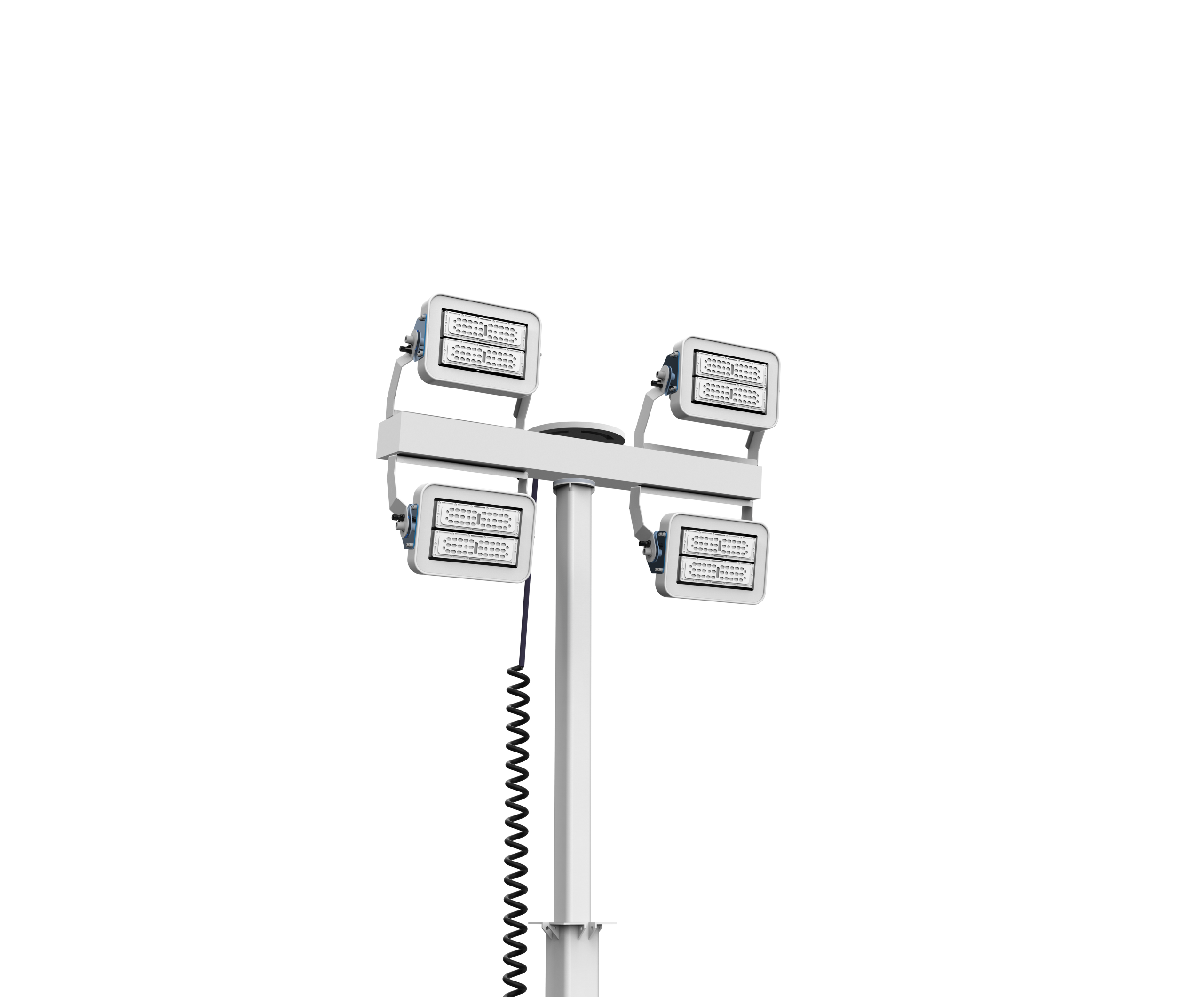 Torre de iluminación solar DEC-TS-7M12