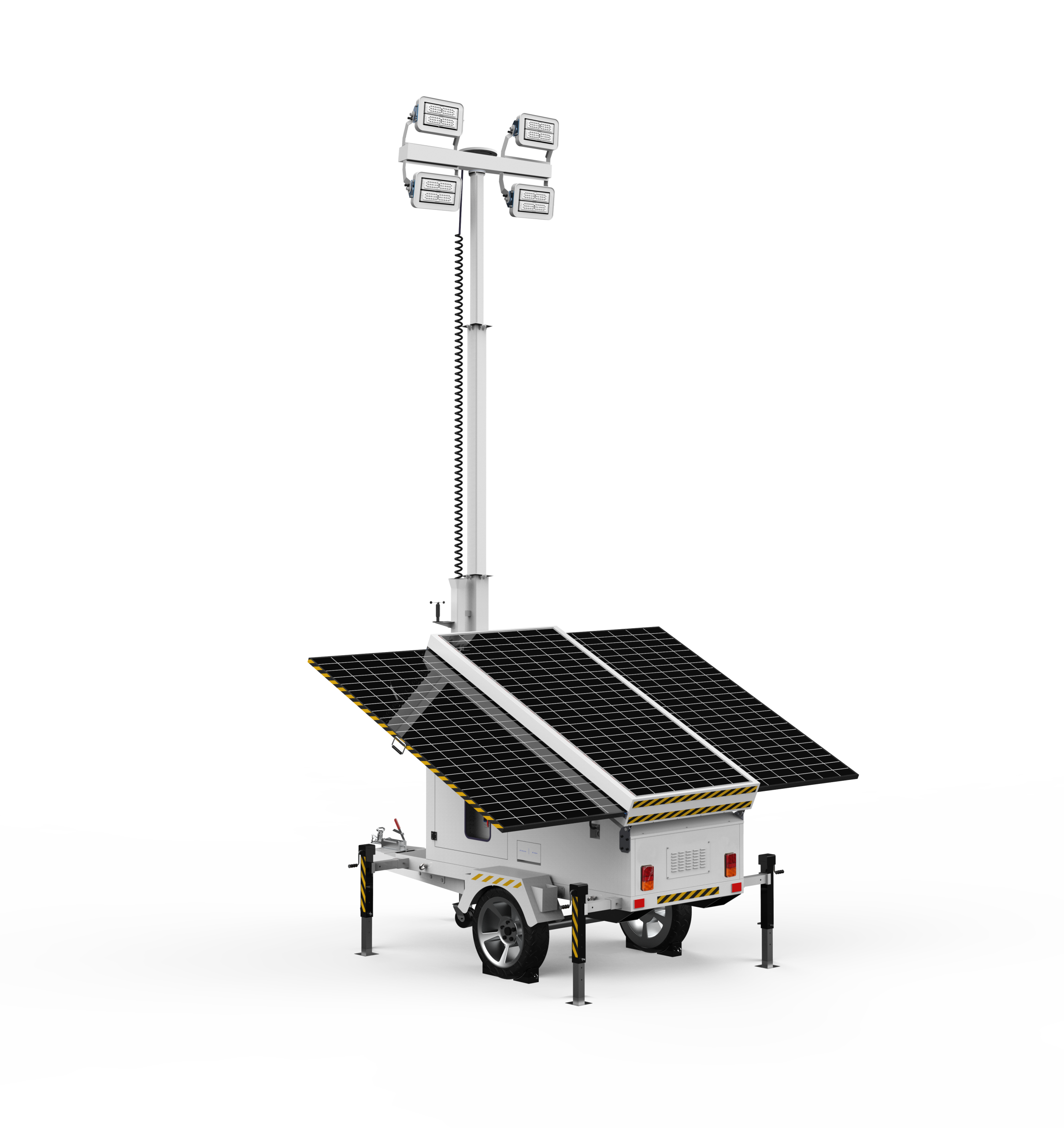 Torre de iluminación solar DEC-TS-7M12