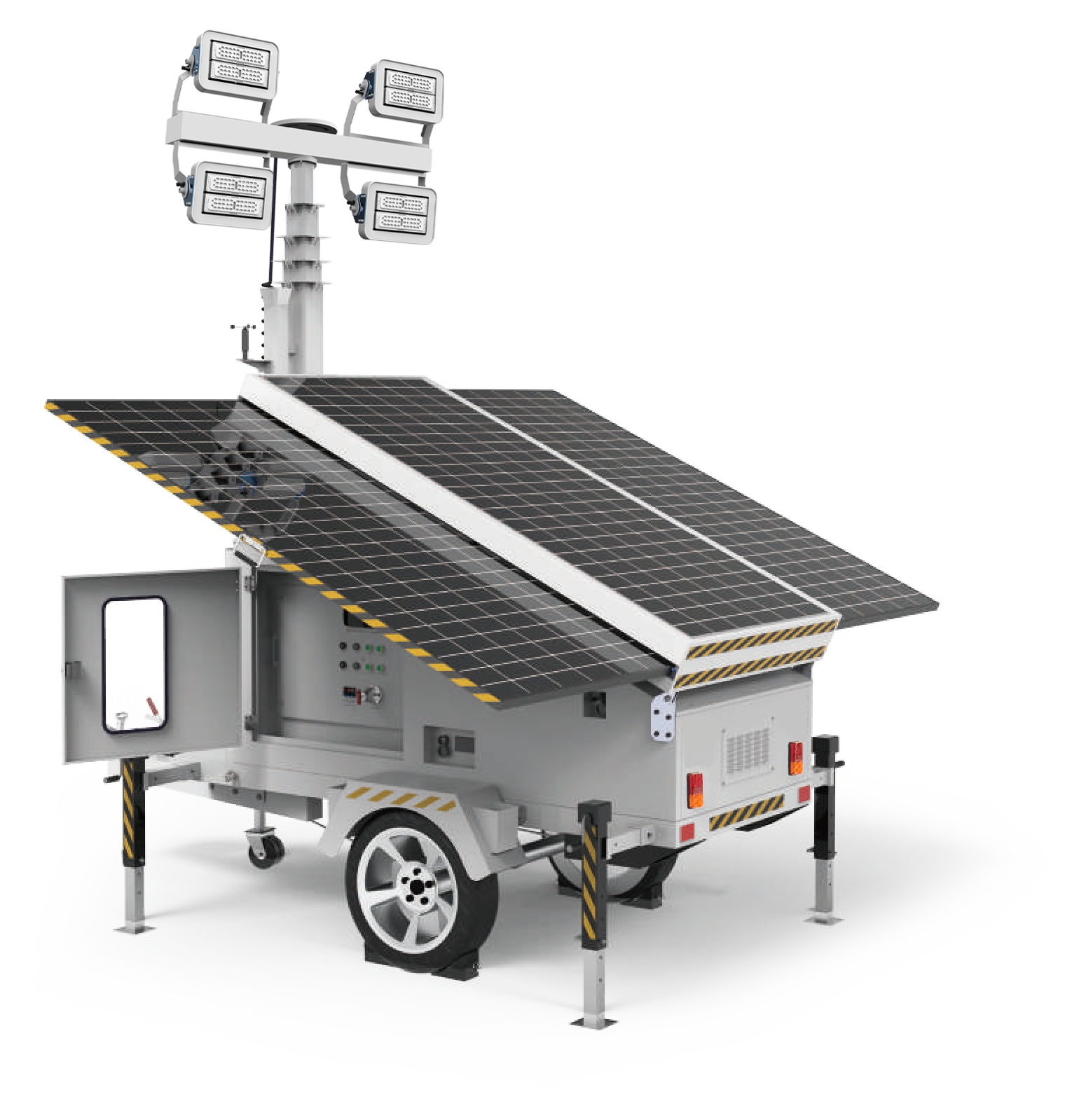 Torre de iluminación solar DEC-TS-7M12